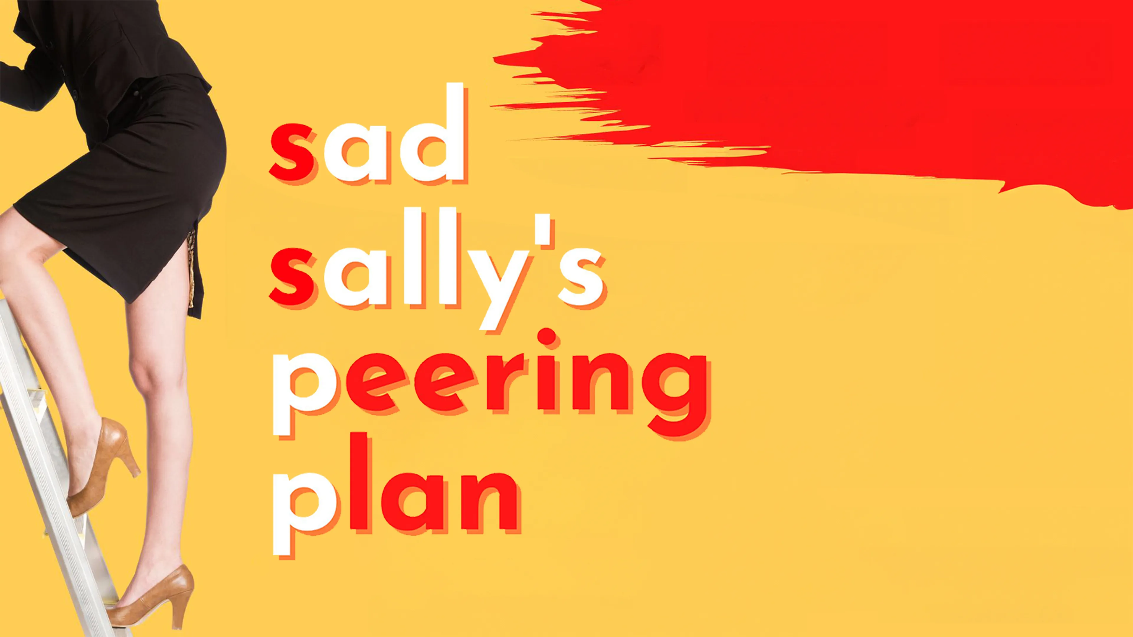 Sad Sally's Peering Plan poster